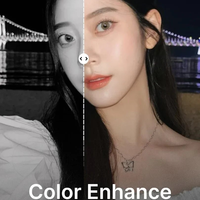 Wink Mod APK Color Enhance Features
