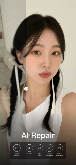 Wink MOD APK for iOS Free for iPhone with VIP Unlocked 3 Wink mod apk for iOS AI Repair sample image