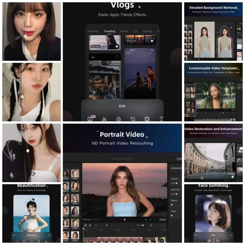 Wink MOD APK for iOS Free for iPhone with VIP Unlocked 4 Wink mod apk for iOS | Collage